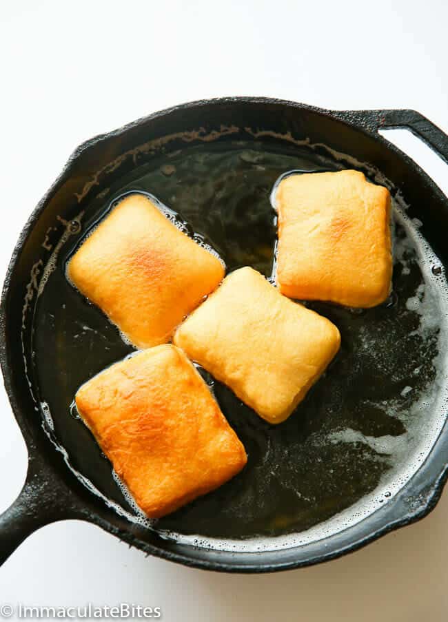 Fried New Orleans Beignets