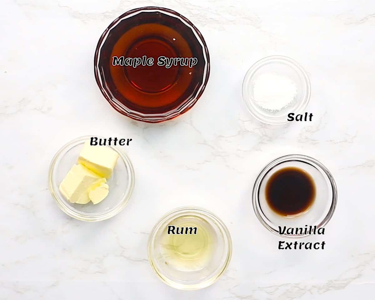 What you need to make the syrup