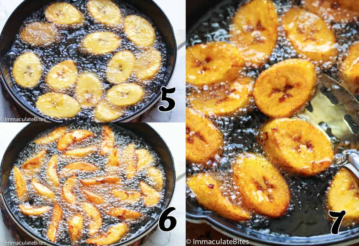 Frying Plantain- both options