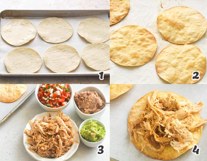 How To Make Chicken Tostadas