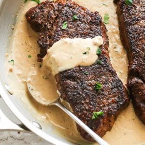 Steak au Poivre