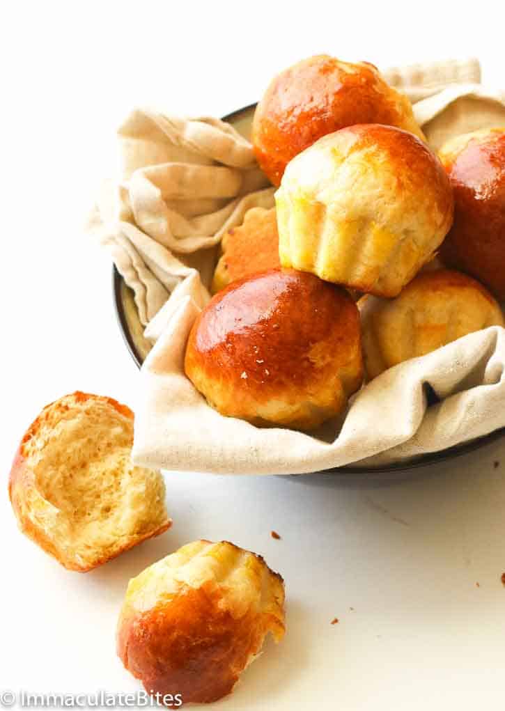 Brioche Buns perfect for a Valentine's Day brunch