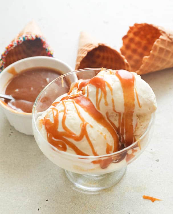 Caramel Sauce Ice Cream