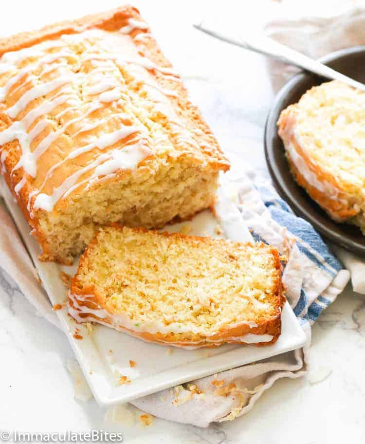 Delicious and fluffy Coconut Bread the family love