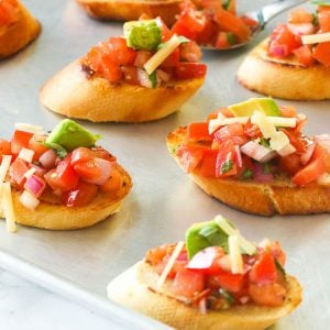 Bruschetta - the perfect fall appetizer