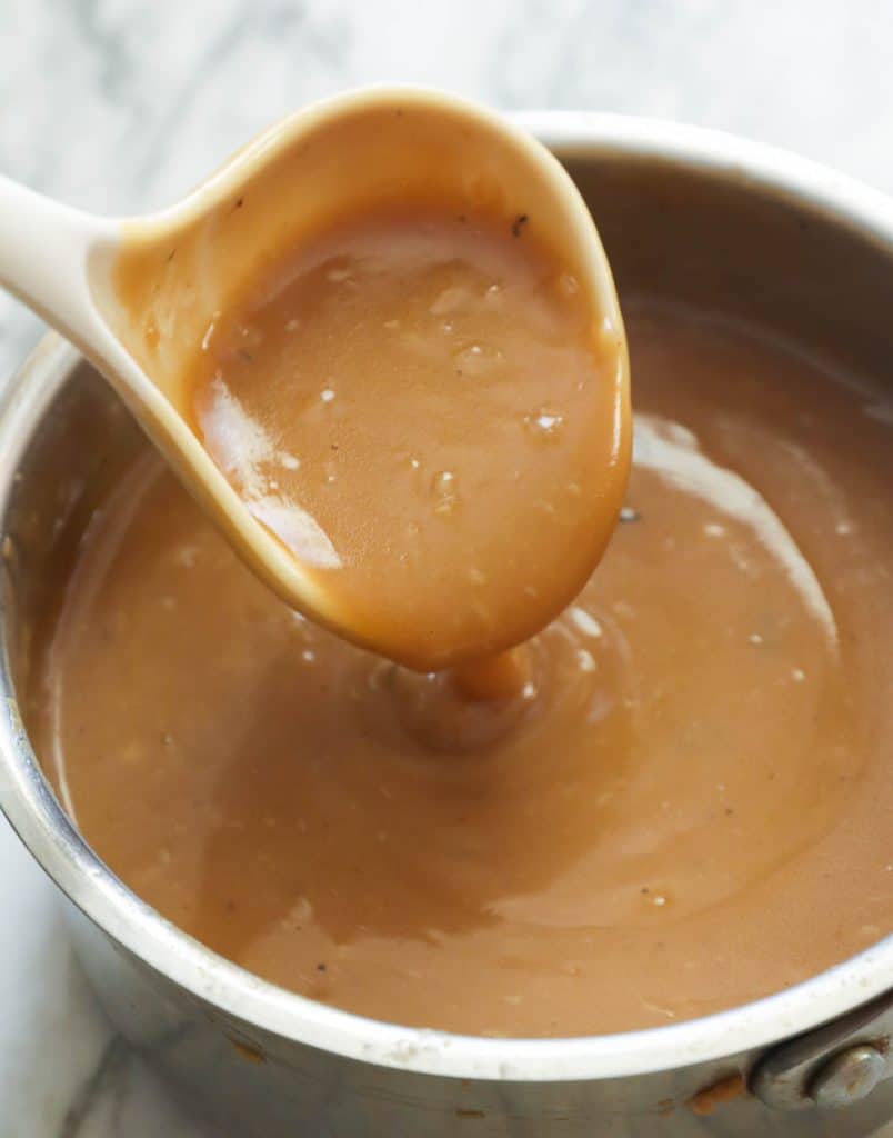 A Pot of Brown Gravy