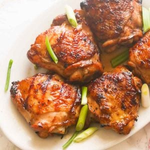 Hawaiian Grilled Chicken Thighs