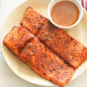 Jerk Salmon for an amazing dinner option