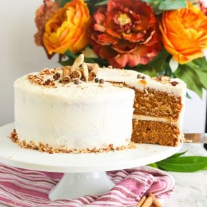 Spice Cake with Cream Cheese Frosting