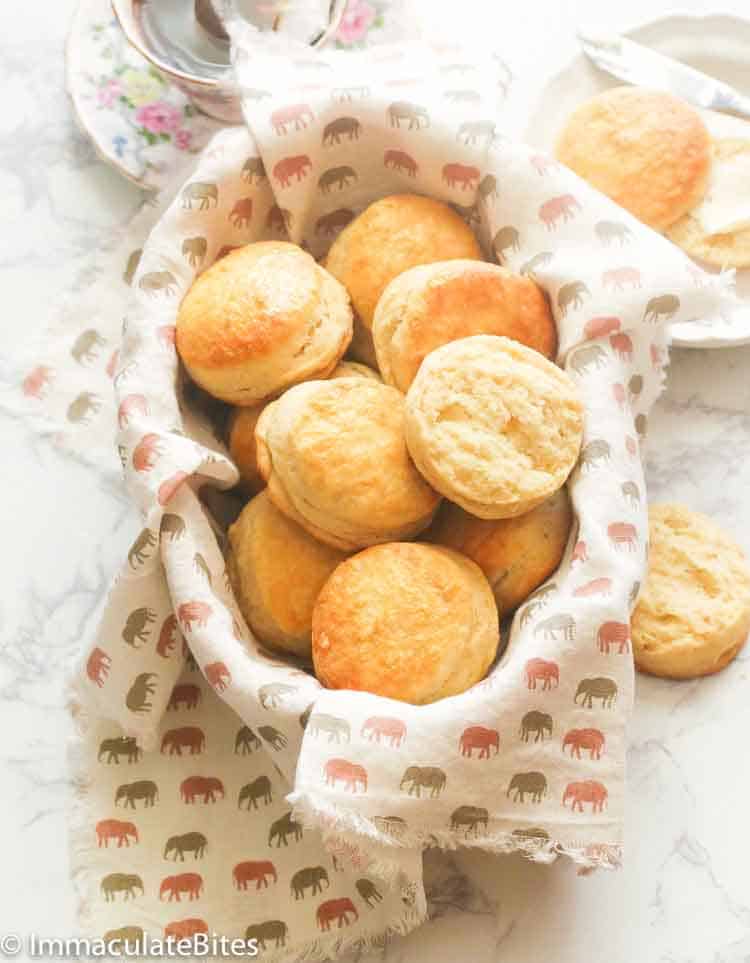 Fresh from the oven angel biscuits