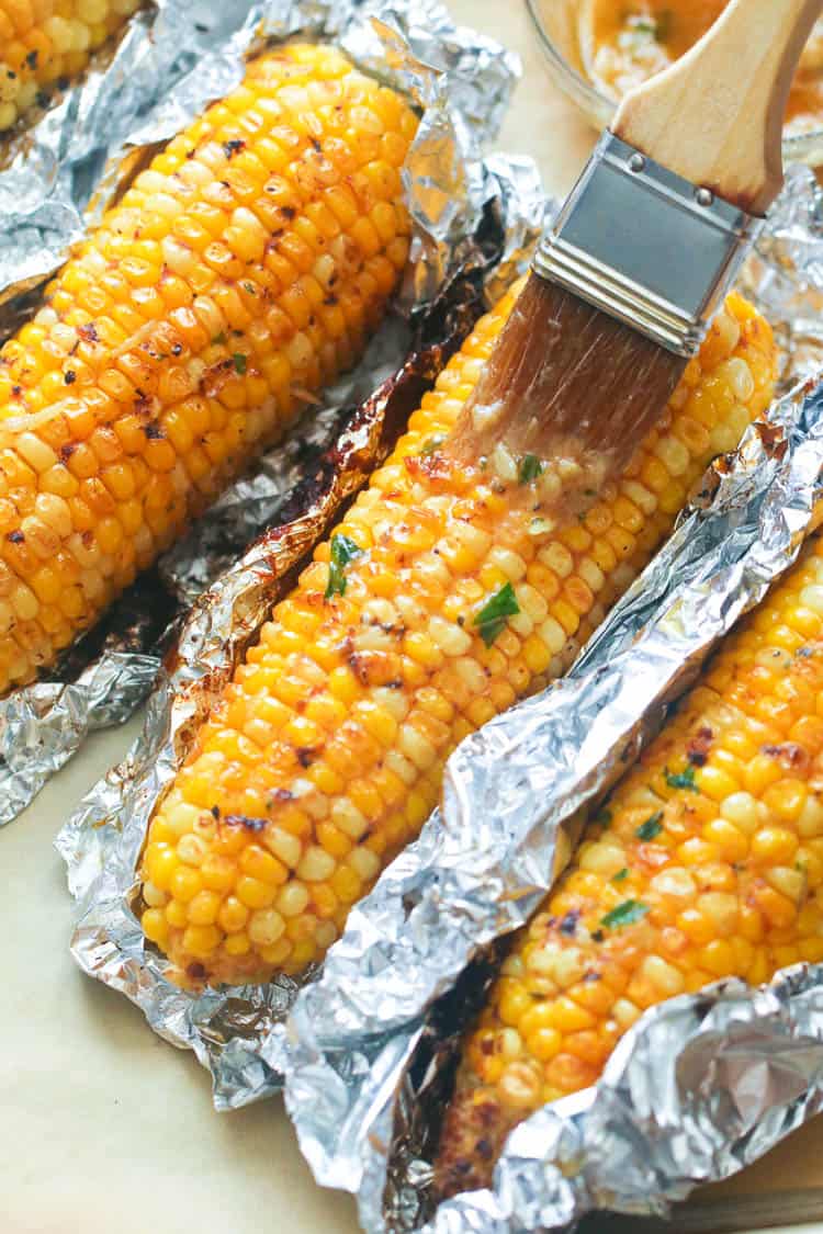 Oven Roasted Corn on the Cob