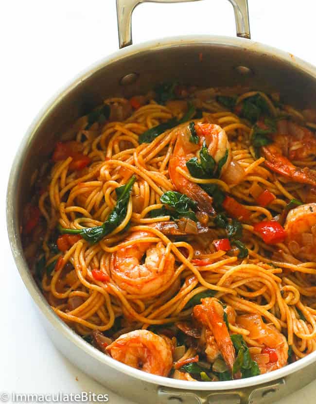 One-Pot Spinach Pasta