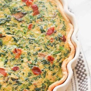 Spinach Quiche