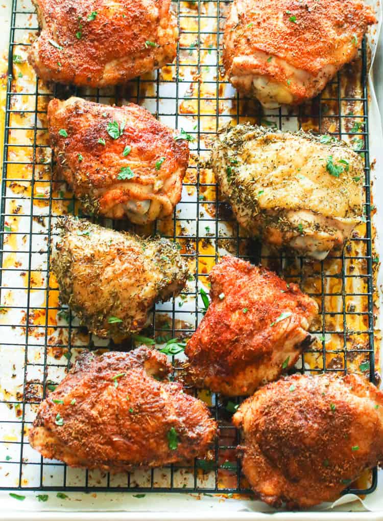 Baked Chicken Thighs