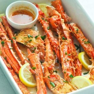 Baked Crab Legs