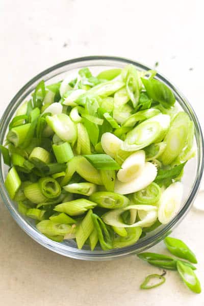 How To Cut Green Onions