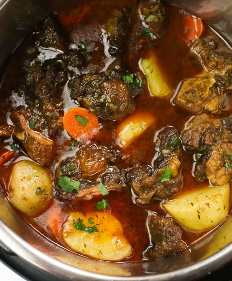 Instant Pot Oxtail Soup