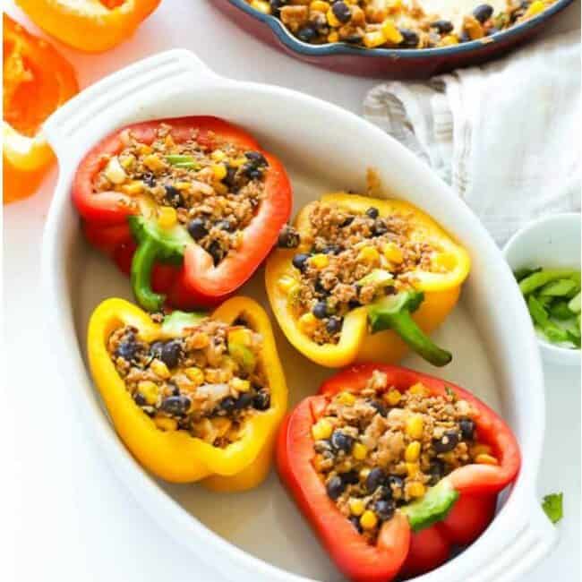 Quinoa Stuffed Bell Peppers