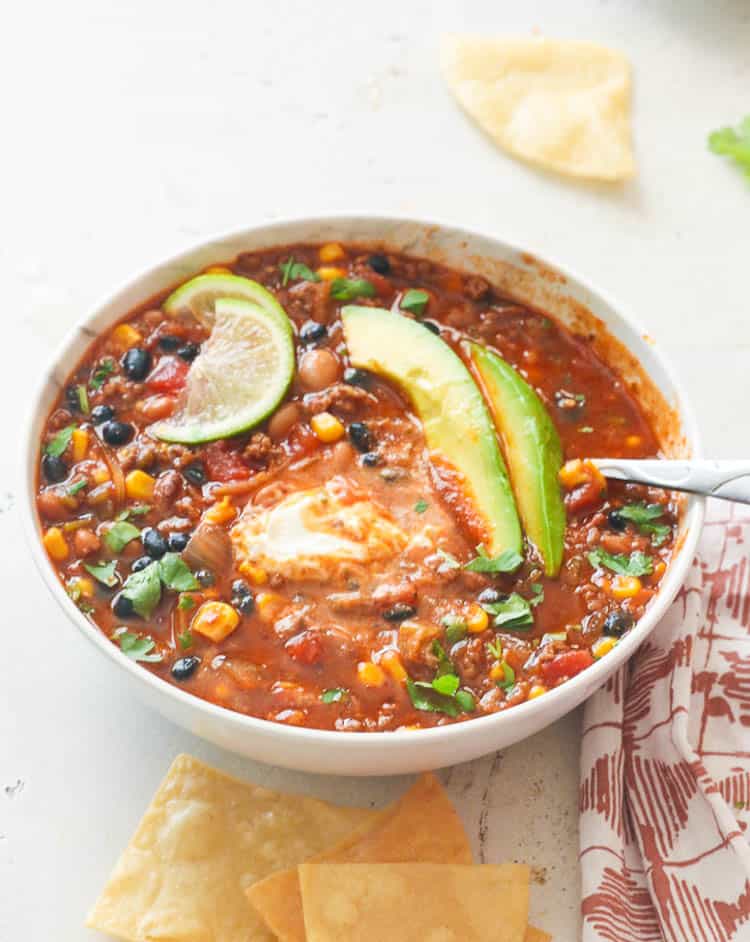 easy taco soup