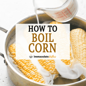 How to Boil Corn