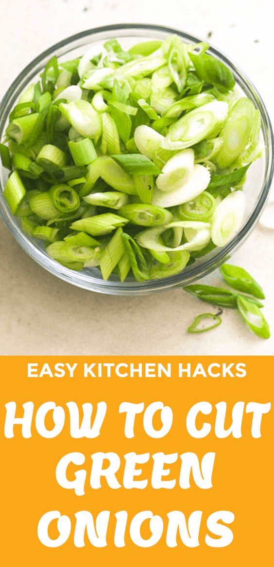 How To Cut Green Onions