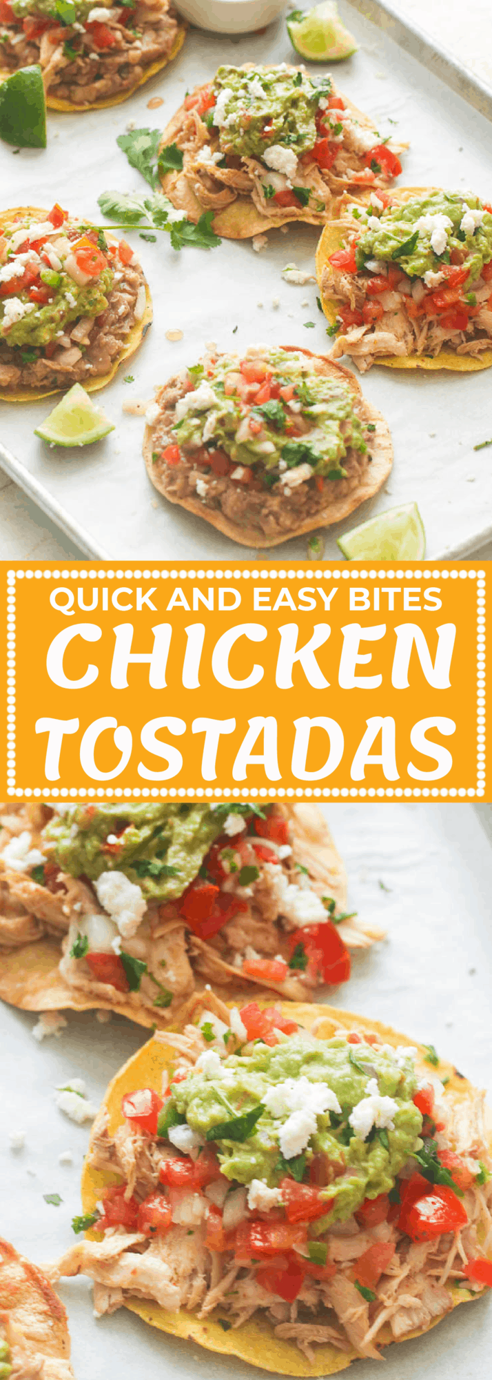 Chicken Tostadas